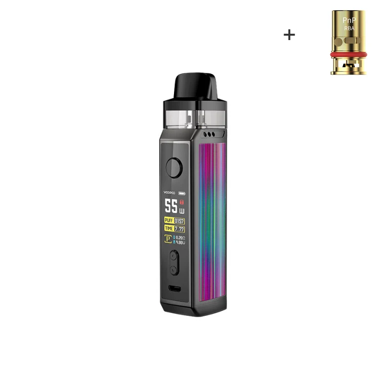 Набор электронных сигарет выпуск Voopoo Vinci X одиночный 18650 Vape Pod Комплект с Voopoo Pnp RBA катушка