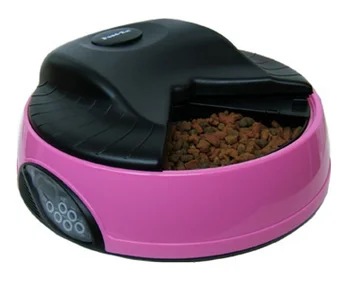 

FEED-EX automatic feeder for cats and dogs in the 4 feeding with LCD display and container for ice Feed-Ex, pink