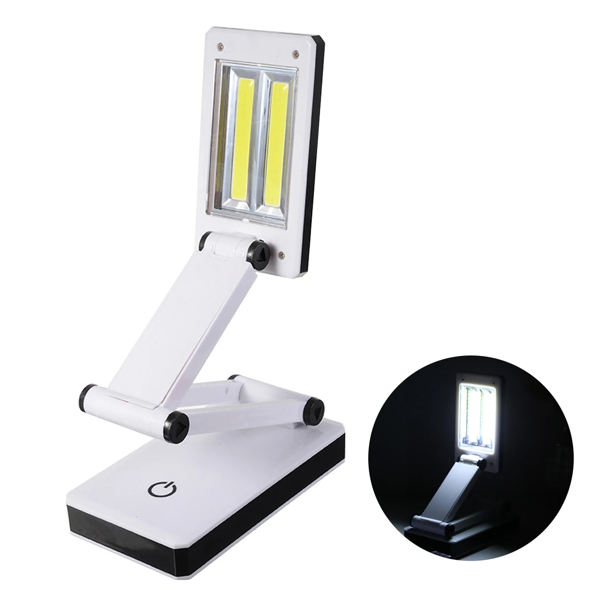 LED Folding Reading Lamp USB Rechargeable Bedside Table Office Desk Light Indoor Lighting Book Lights | Освещение