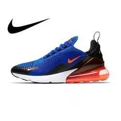 Оригинальные мужские кроссовки для бега от Nike Air Max 270, спортивные кроссовки на шнуровке, дизайнерские спортивные оригинальные кроссовки