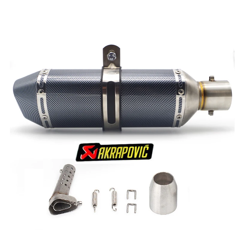 

Akrapovic DB killer Motorcycle Exhaust Pipe Muffler Moto Escape for Trk 502 S1000R Nmax Escapes Para Moto Nc700 Honda