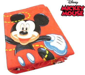 

DISNEY MICKEY MOUSE-Sheets Set 3 for winter CORAL color Red Bed 105x190/200 cm