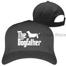 Dogfather гончую собака отца гончую подарок Бейсбол кепки для мужчин и женщин, Кепка-тракер Шапки модные регулируемые кепки