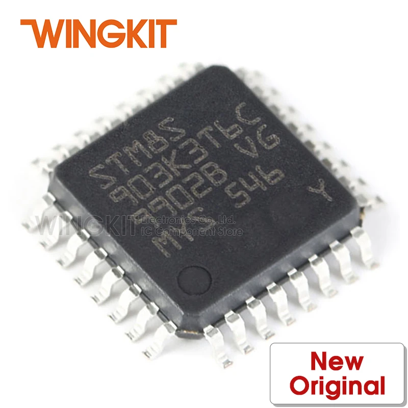 Микроконтроллер STM8S903K3T6C LQFP32 STM8S903K3 STM8S903 STM8S 8 бит микроконтроллер MCU 1 шт. |