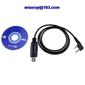 

DHL/EMS 20pcs BAOFENG UV-5R UV-3R+ 888S Two way Radio USB Programming Cable for BAOFENG With CDs-A5