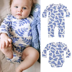 Baby Romper 2021 Long Sleeve Print Bodysuits for Kids Clothing