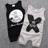 2022 Baby Boys Clothes Summer Sleeveless Letter Print Vest Jumpsuit Infant Baby Boy Casual Romper Jumpsuit Outfits Clothes ► Photo 3/6