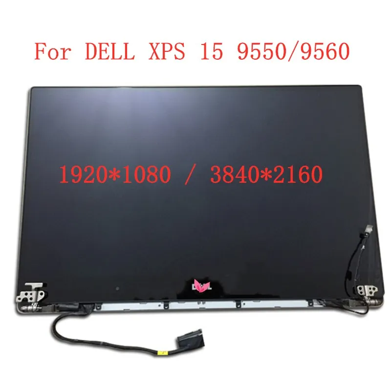 ЖК-дисплей 15 6 дюйма для ноутбука Dell XPS15 9550 9560 с сенсорным экраном в сборе дисплей 4K