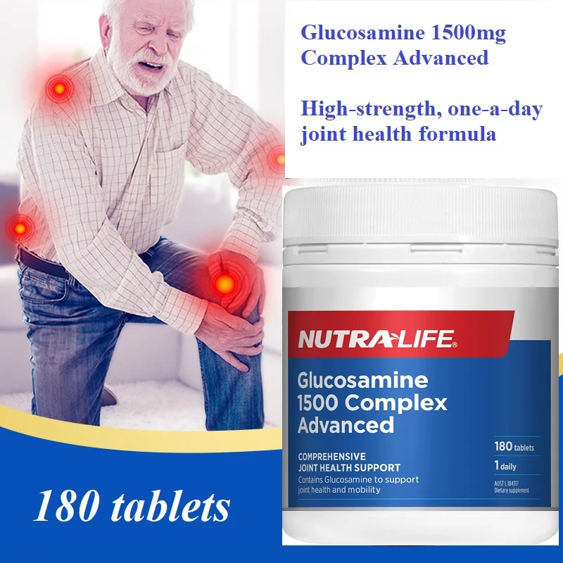 Nutra Life Glucosamine 1500mg 180tablets Chondroitin SulfateJoint Care