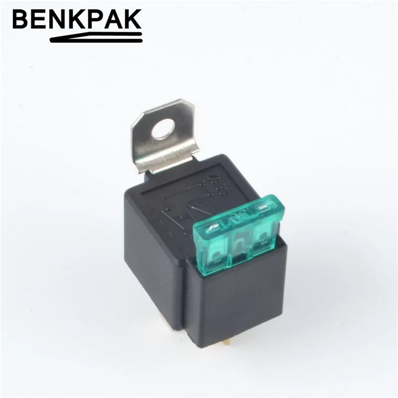 Реле высшего качества 4 pin 30A автоматическое реле с предохранителем напряжение