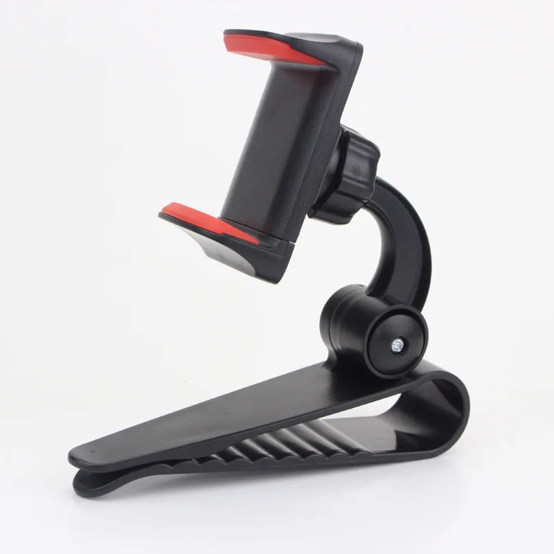 

New Innovative Universal Safe Sun Visor Car Phone Holder Car Navigation Holder Clip Install On Mirror Handle For Mobile Phone