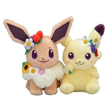 Best Price Takara Tomy Pokemon Eevee Pikachu Plush Toy Lovely Anime Doll Kawaii Wreath Animal Stuffed Gift for Girlfriend Hobby Collection Best Price Takara Tomy Pokemon Eevee Pikachu Plush Toy Lovely Anime Doll Kawaii Wreath Animal Stuffed Gift for Girlfriend Hobby Collection