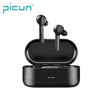 

2020 Picun W16 TWS Bluetooth Earphone V5.0 Touch Control Wireless Earphone Waterproof Sport 6D Surround Sound Headset Earbuds