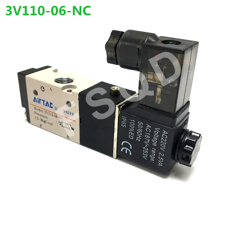 3V310 10 4M310 10A 3V110 06 NC 08 220v электромагнитный клапан AIRTAC пневматические инструменты