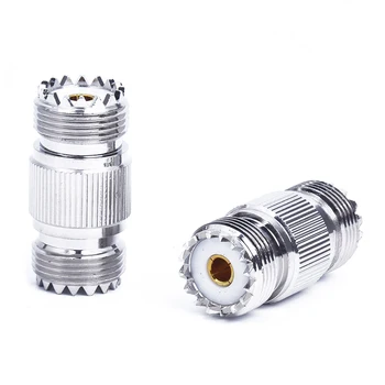 

UHF SO-239 Female to Female RF Coaxial Connector Straight Adapter 2 Pcs