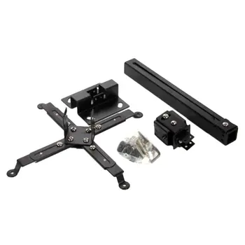 

Durable Projector Ceiling Bracket Universal LED Projector Bracket Holder Adjustable 43-65CM Hanging Bracket Swivel Mount Holder