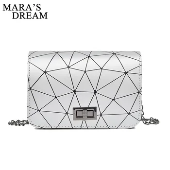 

Mara's Dream 2020 New Solid Color Fashion Simple Rhombic One-shoulder Diagonal Small Bag Wild Chain Ladies Small Square Bag