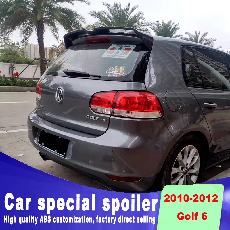 2010 2011 2012 для Volkswagen VW Golf 6 MK6 спойлер заднего окна задний MK6|Спойлеры и крылья| |