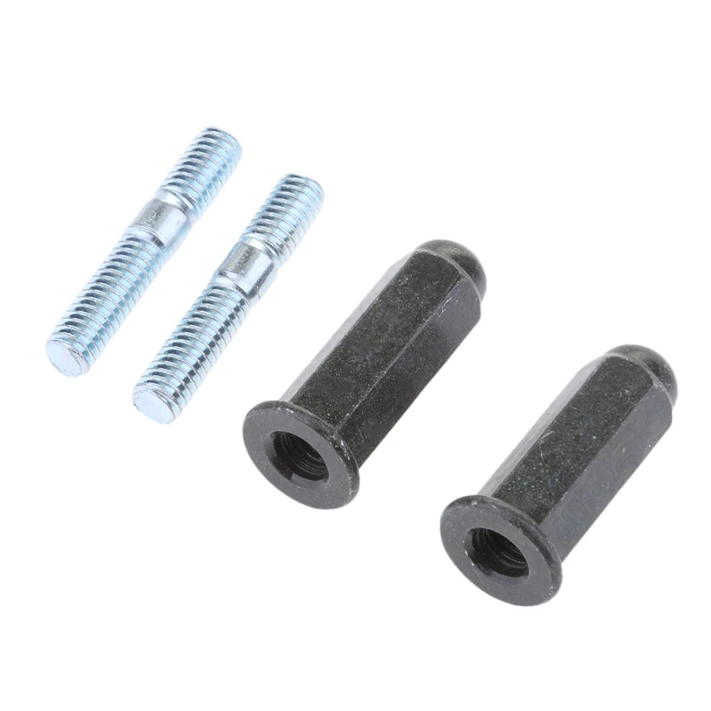 6mm Exhaust Stud Set Nuts Bolts for 110 125 140 160 200cc Pit Dirt Bike