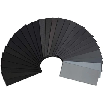 

45PCS Sandpaper 9 x 3.6 InchesWet Dry Waterproof Sand Paper, 120 to 5000 Assorted Grit Sanding Paper for Metal Sanding