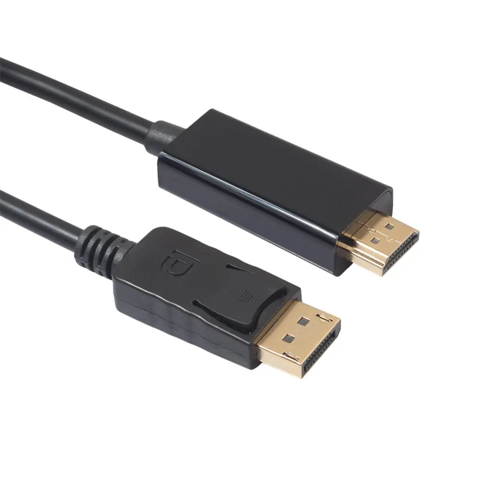 1,8 м/3M Кабель DP-HDMI Displayport HDMI адаптер 1080P видео аудио конвертер кабель для ПК HDTV проектор ноутбука