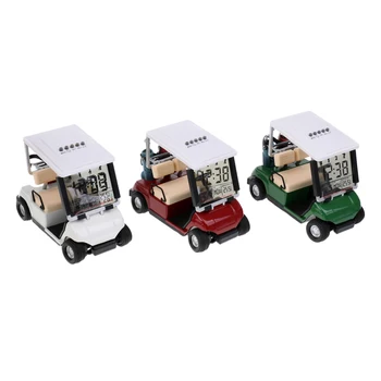 

LCD Display Mini Golf Cart Clock Race Souvenir Novelty Golf Gift Send by Random Color