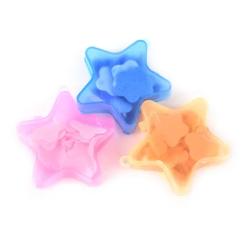 

1x Bath Paper Soap Slice Anti-Bacterial Convenient Paper Soap Washing Cleaning Portable Toilet Flower Soap For Travel