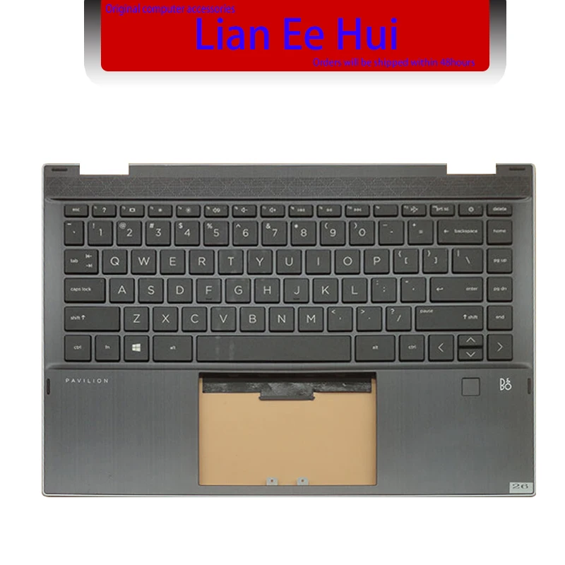 

New Original Top Cover Upper Case for HP PAVILION X360 14-DW Palmrest WIth Keyboard