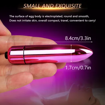 Mini Bullet Vibrator For Women Sex Toys G-spot Clitoris Stimulator Female Maturbator Finger Vagina Vibration Adult Erotic Toys 3