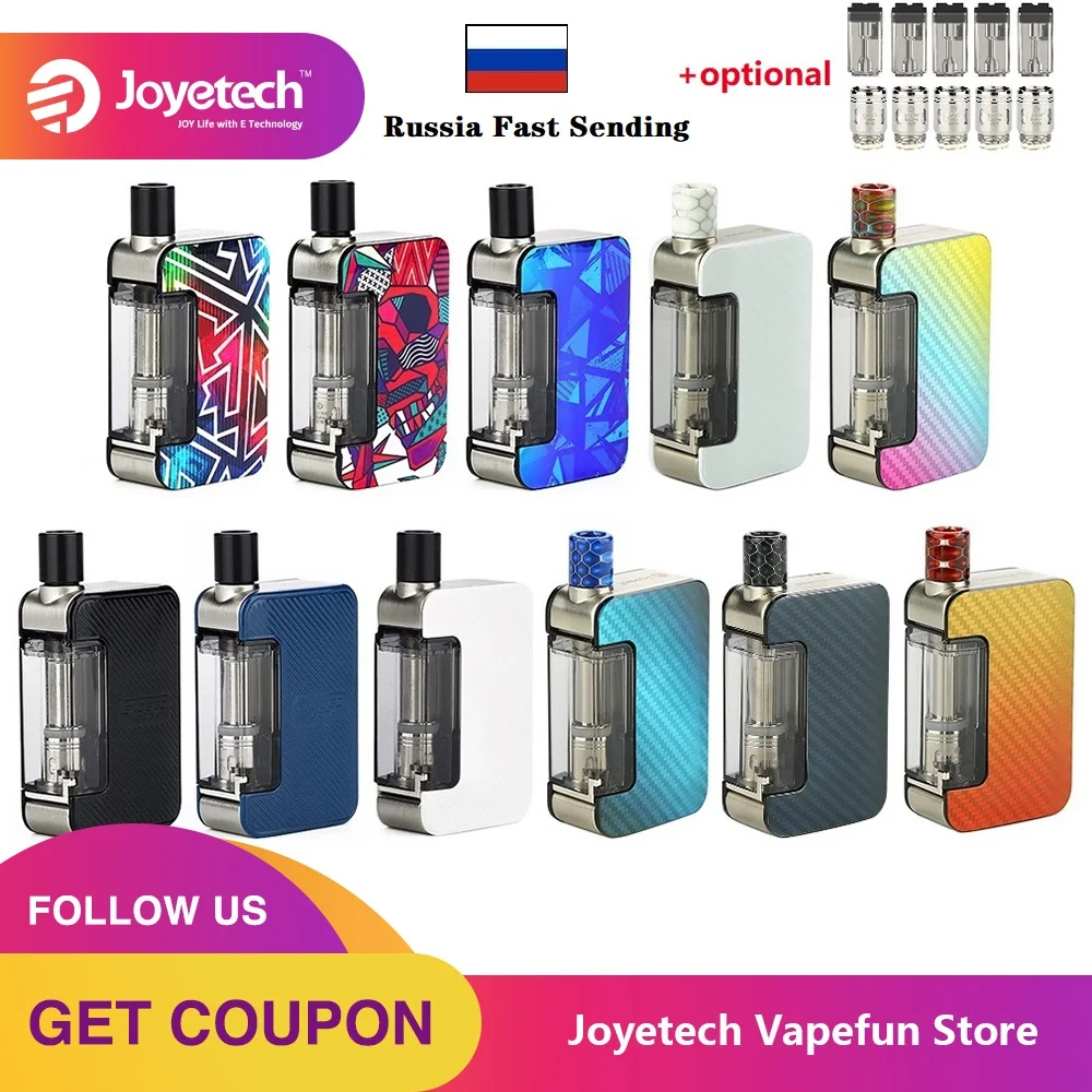 Оригинальный набор вейпа Joyetech Exceed Grip Pod электронная сигарета 1000 мА · ч с