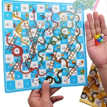 1 шт. настольная игра змея лестница полет шахматы Развивающие игрушки для родителей и детей Интерактивные семейные вечерние игры настольные детские игрушки подарки