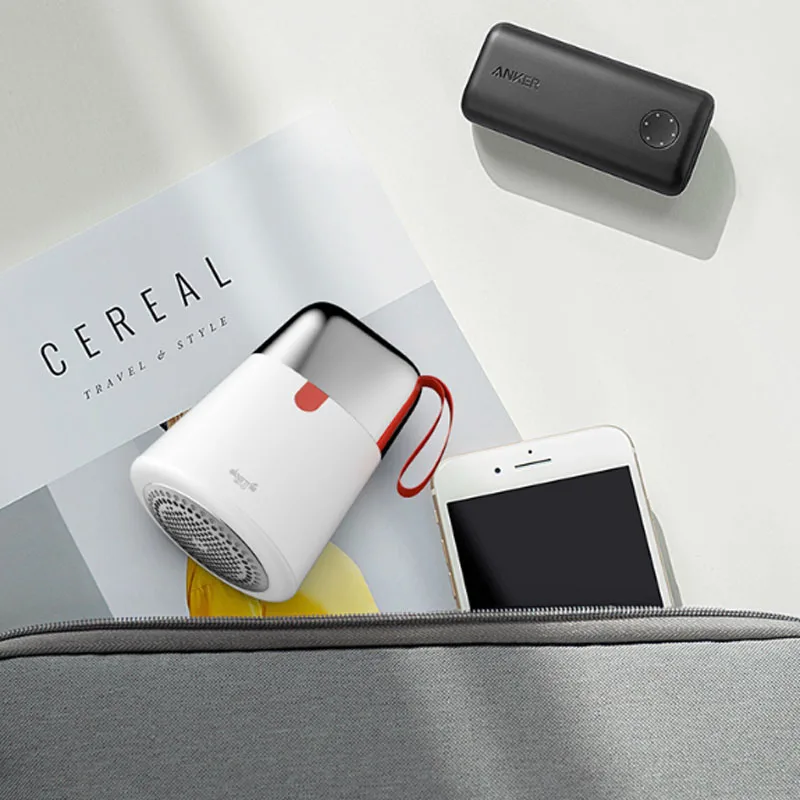 Xiaomi Deerma переносное средство для удаления ворса волос мяч триммер для удаления свитера 7000р/мин триммер с двигателем скрытый липкий волос трубка