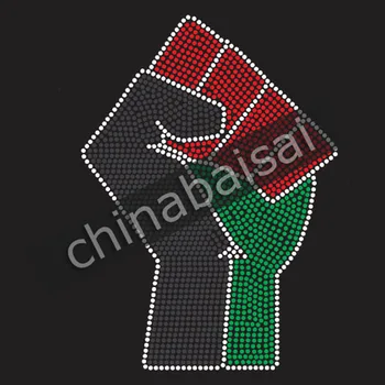 

The fist of victory rhinestore transfer