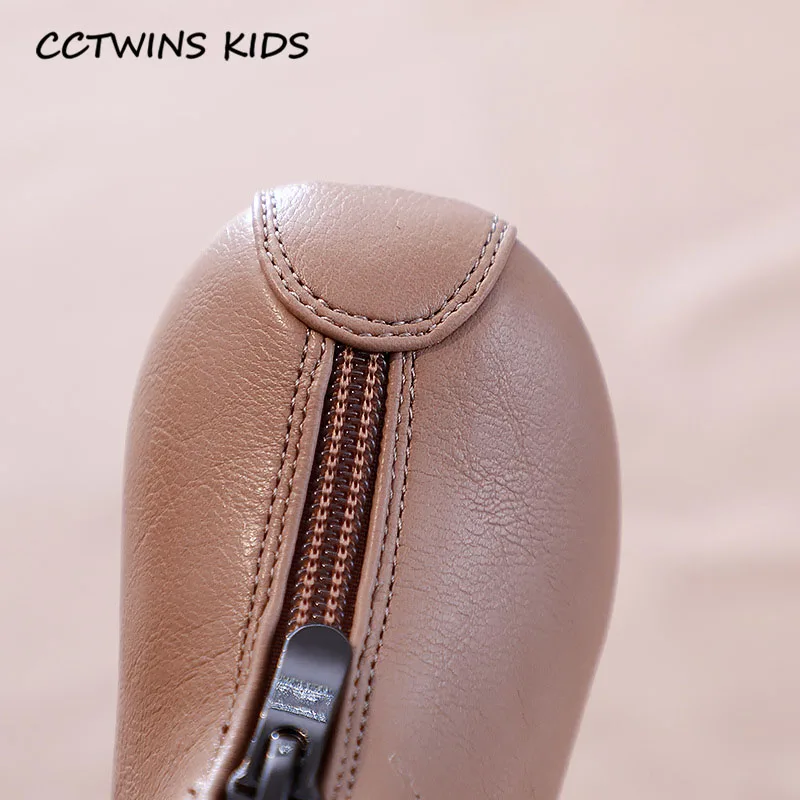 CCTWINS/детская обувь; коллекция года; Осенняя модная детская обувь из искусственной кожи; брендовые ботинки для маленьких девочек; ботильоны для мальчиков; Цвет Черный; FB1714