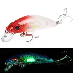 Luminous  Fishing Lures  3D Eyes Artificial Bait Octopus Bait  Shrimp Lures  Sea Fishing Tackle Glow Fishing Accessories