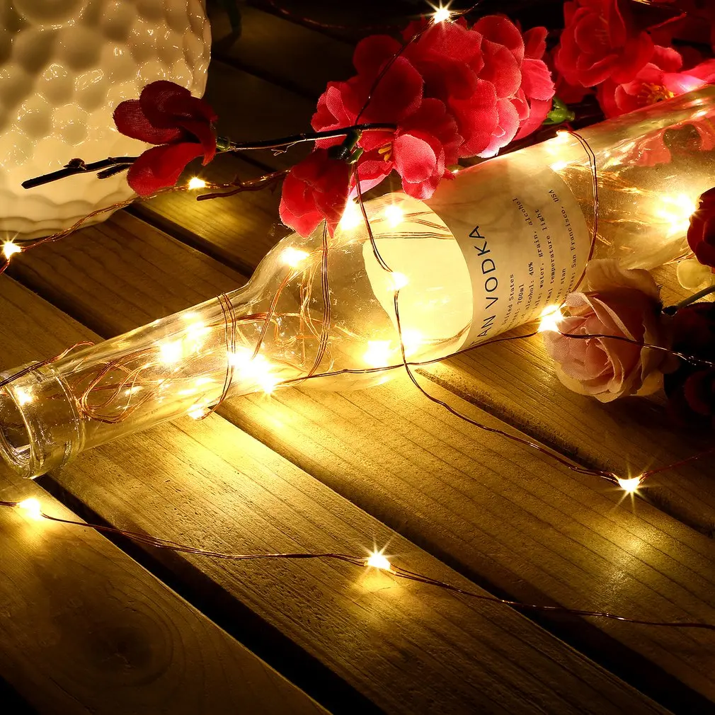 Outdoor Waterproof 10M 100LEDs USB Powered Copper Starlight String for Holiday Christmas Party Home Decorations