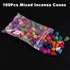 100Pcs Mixed Cones