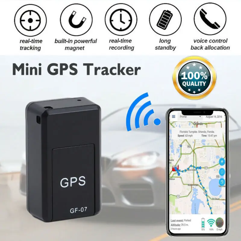 Мини GPS в режиме реального времени автомобильный локатор Противоугонный трекер