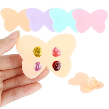 

2pcs Nail Art Paint Palette Mini Shape Finger Ring Design Drawing Color For Nail UV Gel Polishing Makeup Nail Art Tools SA1593