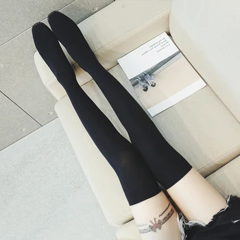 

Black Elastic Fabric Stockings Boots Women Over The Knee Socks Boots Rhinestones Decort Thin High Boots Female Winter Boots 2019