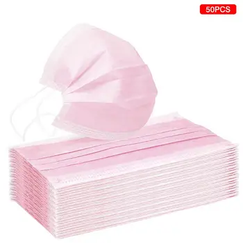 

10/20/50/100pcs Disposable mouth mask diapers Earloop filter Non woven mouth masks 48 hours shipping