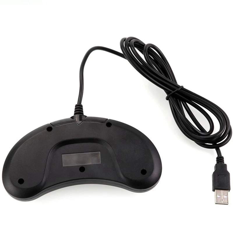 Геймпад Usb Классический Стиль ручкой из проволоки для все 16-битные Md-игры из sega Пластик