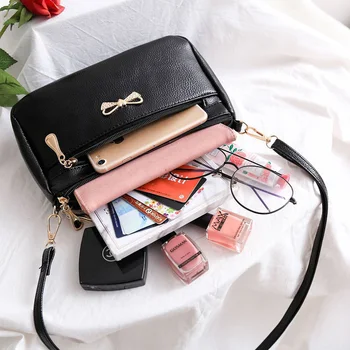 

red bao Luxury Handbags Women Bags Handbags High Quality Sac A Main New PU Leather Crossbody Messenger Bags Women's bag