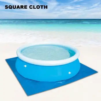 

Folding Pool Cover Rainproof Mat For Round Above Ground Pools Spa Bath Mats Pad Accessories Without Pool