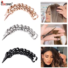 

10Pcs Retro Gothic Hair Parting Tool For Crochet Hair Weaving Braiding Hair Claw Rings Magic Nail Braiders Hair Separating Tool