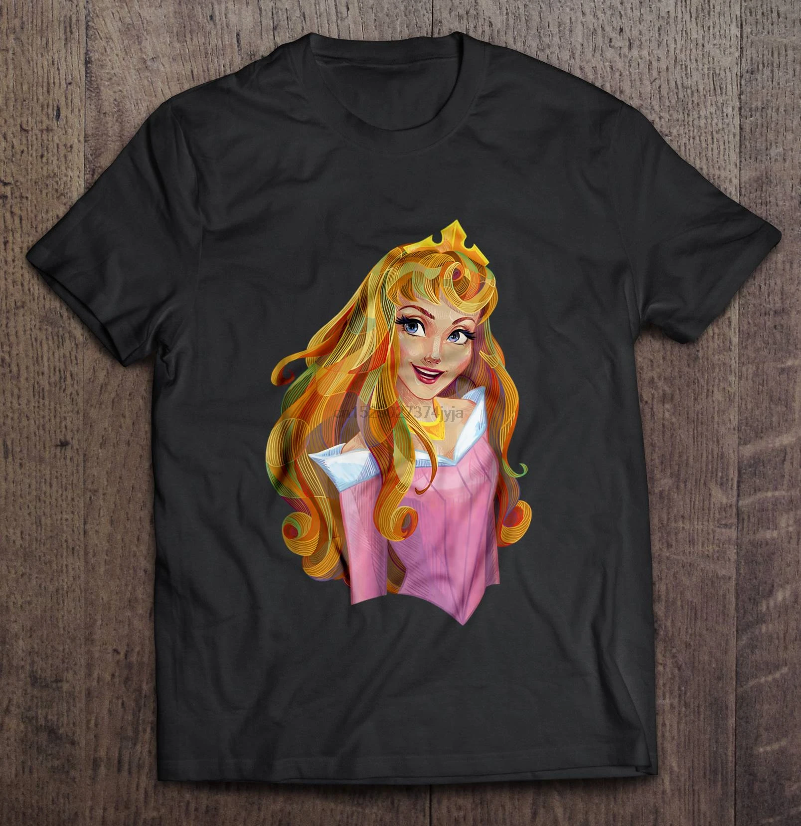 

Men Funny T Shirt Fashion tshirt Princess Aurora Sleeping Beauty Women t-shirt