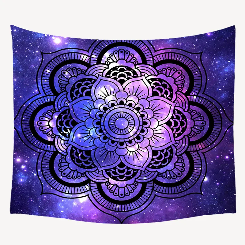 Мандала Стиль Настенный Гобелен для дома Psychedelic украшения мульти-дизайн богемное украшение для спальни богемные стены TapestM12