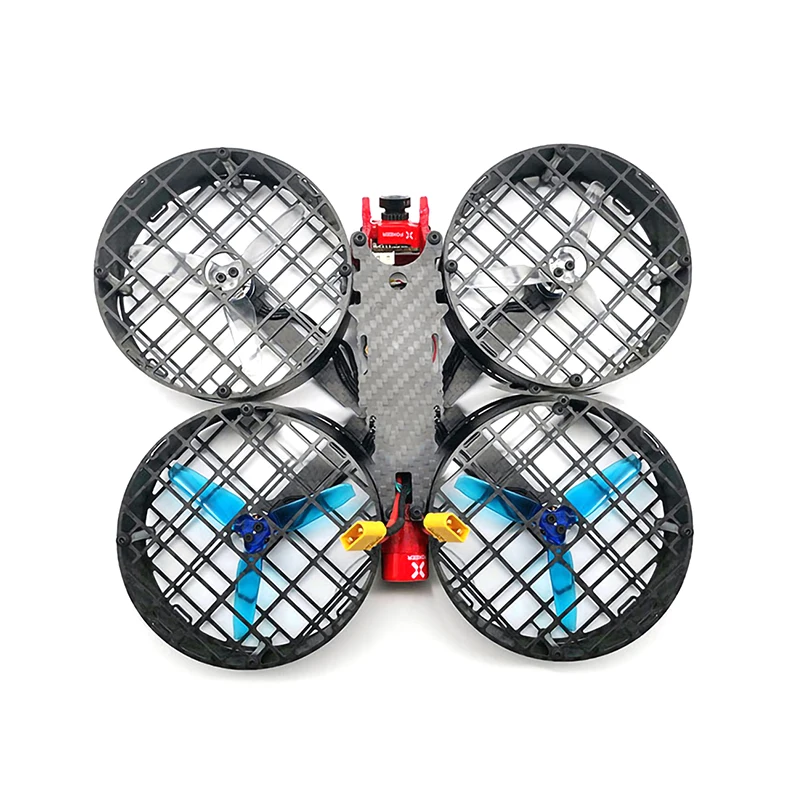 Рамка для квадрокоптера из углеродного волокна X149 149 мм 3 дюйма Micro Mini FPV RC с опорой