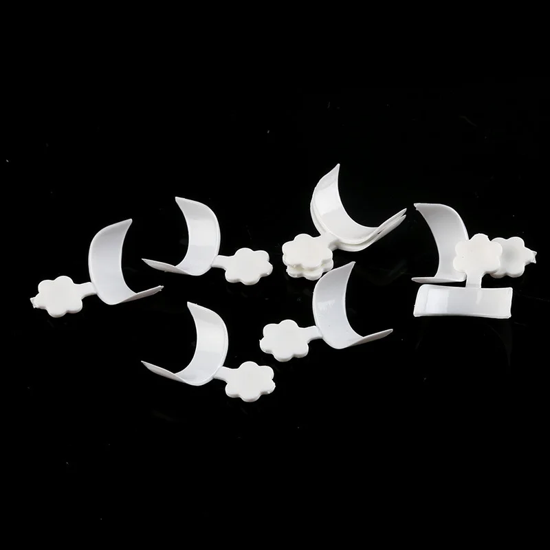 

100PCS Professional Acrylic False Nail Artificial Crescent French Beauty Nails Tools Natural Color With Box DIY For Nail Salon