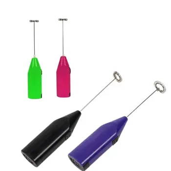 

Mini Creative Stir Bar Handheld Stainless Steel Electric Coffee Blender Milk Milker Bubble Drink Eggbeater Kitchen Tool